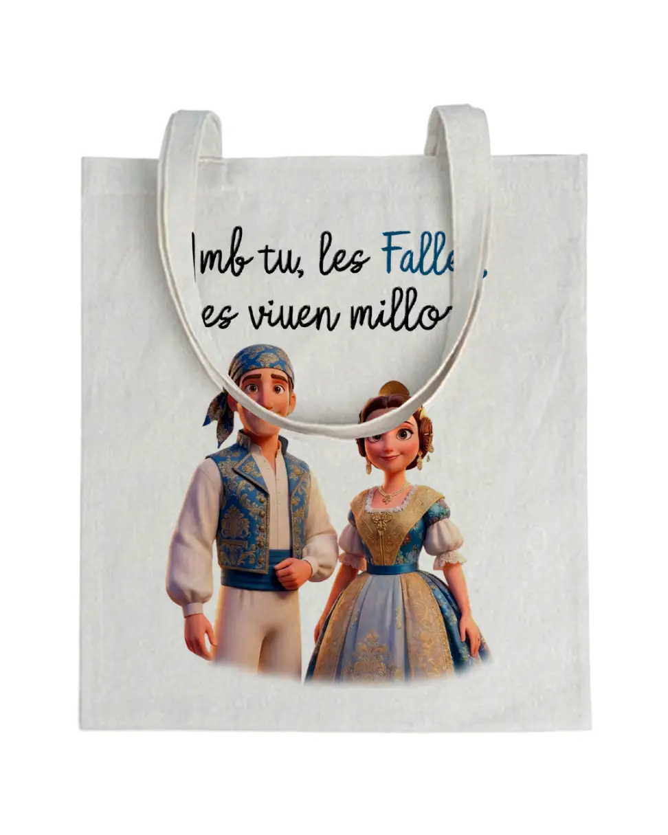 Tote bag Amb Tu