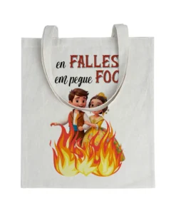Tote bag En Falles Em Pegue Foc
