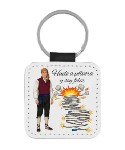 Llavero Huelo A Pólvora