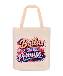 Bolsa de Lino Brilla Sin Pedir Permiso