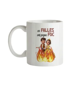 Taza En Falles Em Pegue Foc