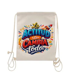 Mochila La Actitud Lo Cambia Todo