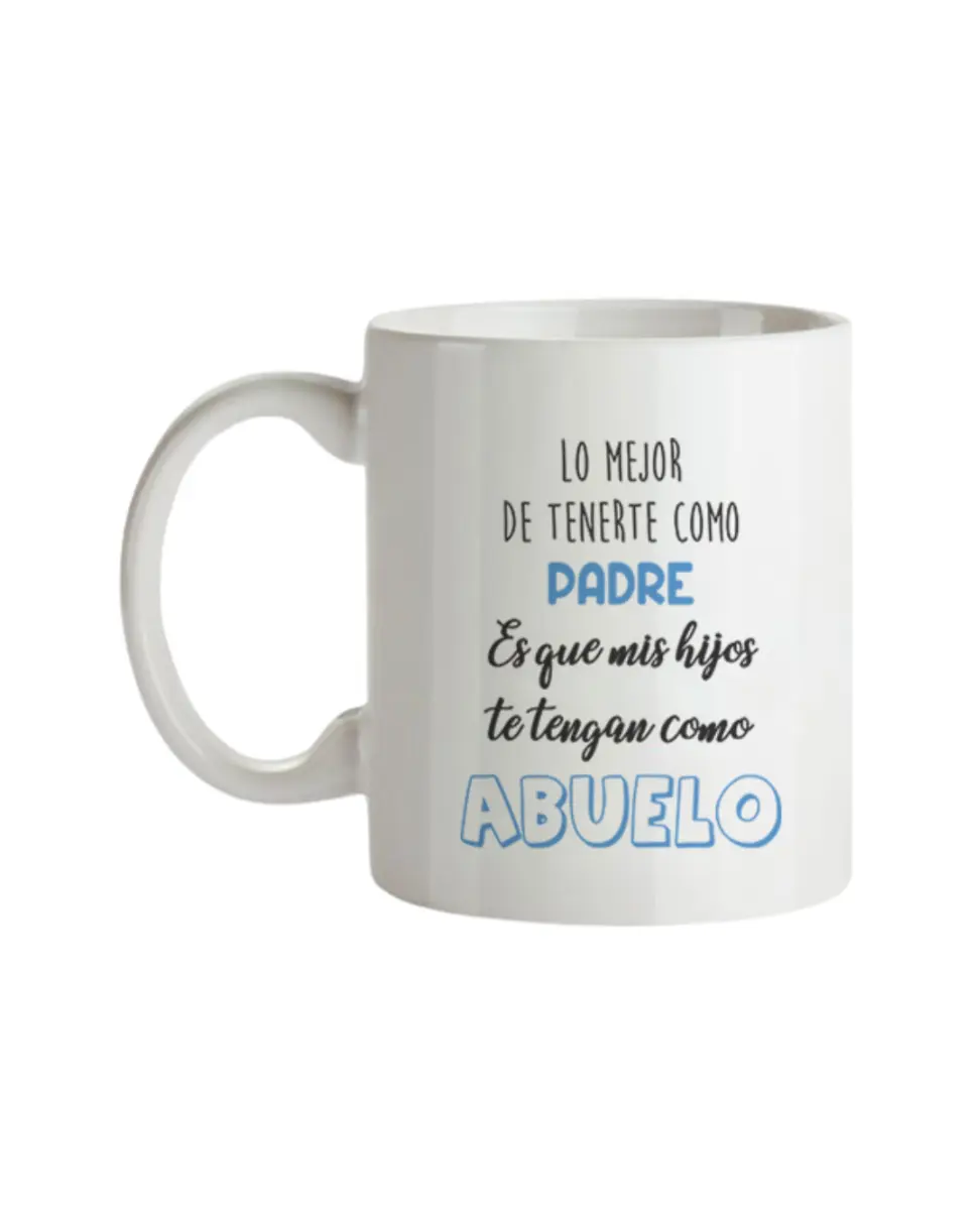 Taza Lo Mejor De Tenerte Como Padre