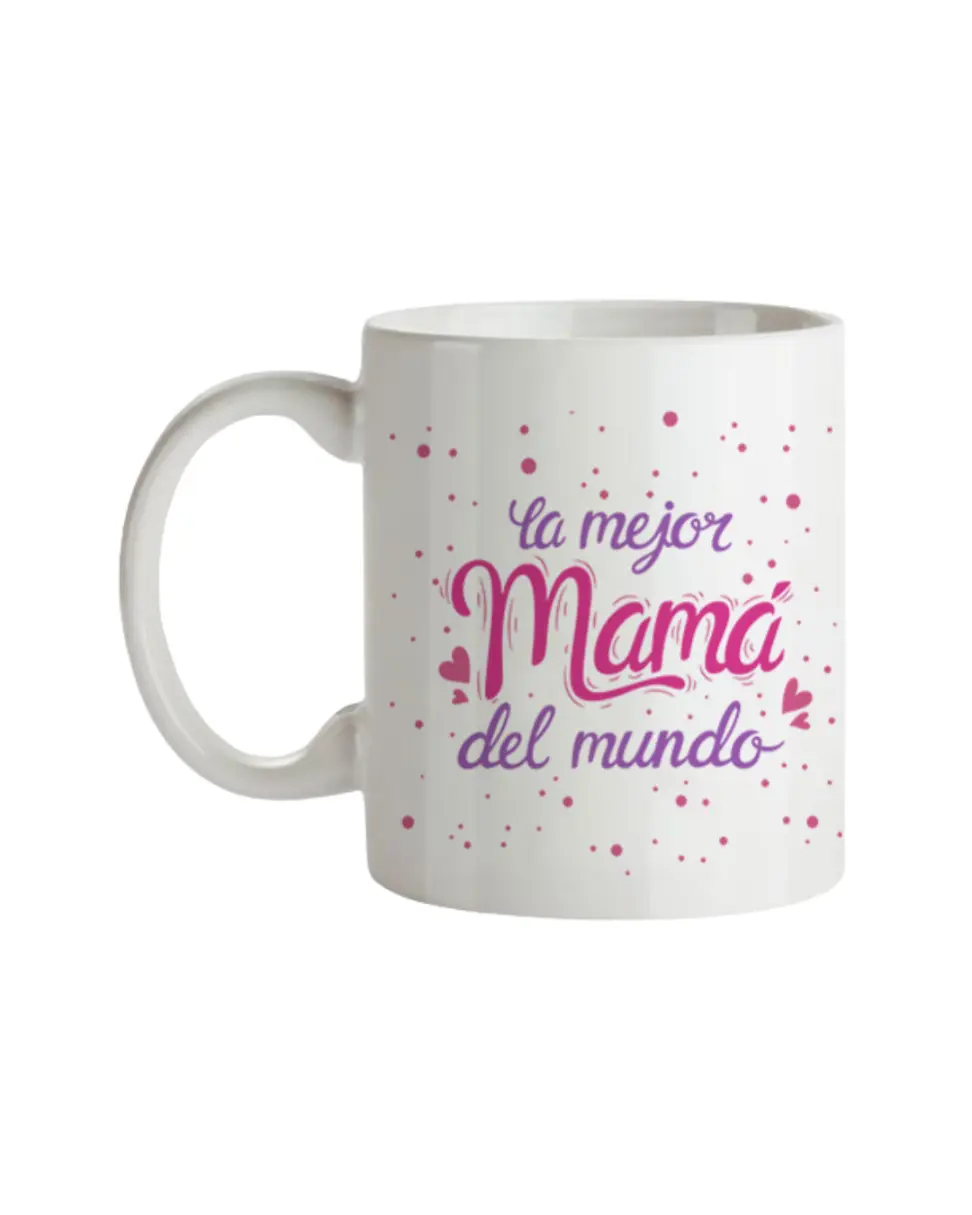 Taza La Mejor Mamá Del Mundo