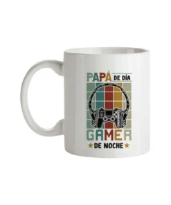 Taza Papá De Día Gamer de Noche