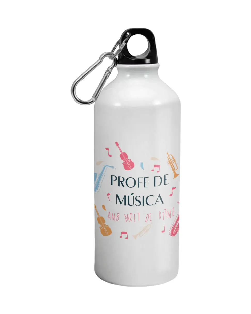 Botella Profe De Música Amb Molt De Ritme