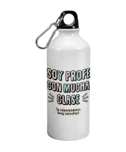 Botella Soy Profe Con Mucha Clase