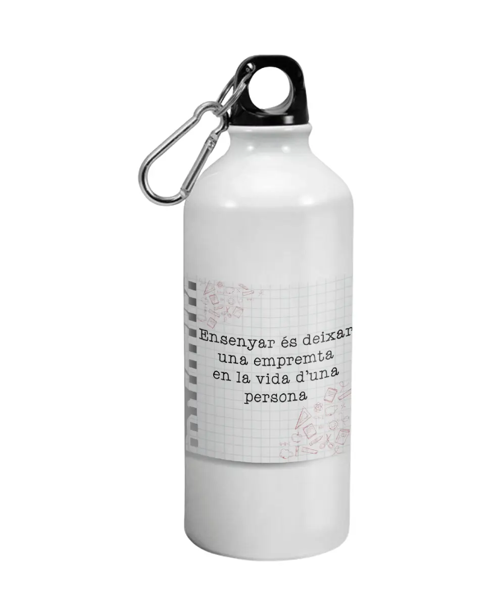 Botella Ensenyar És Deixar Una Empremta