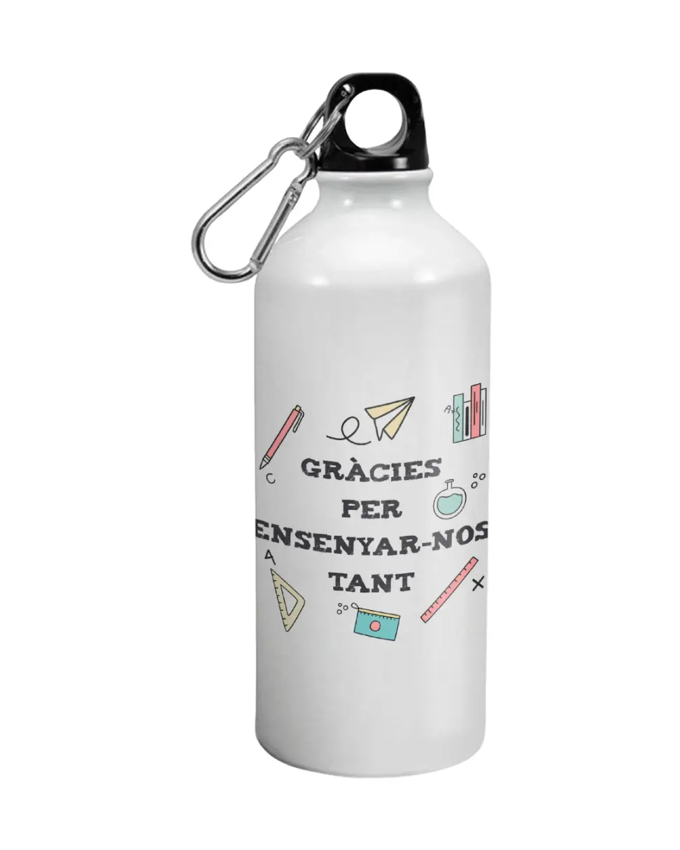 Botella Gràcies Per Ensenyar-nos Tant