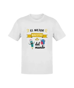 Camiseta El Mejor Maestro Del Mundo