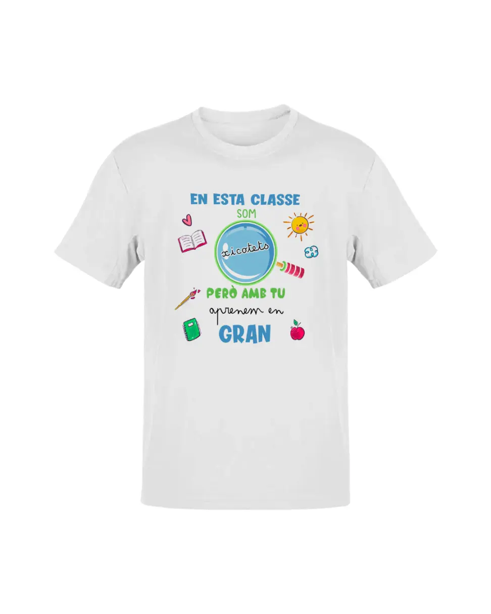 Camiseta En Esta Classe Som Xicotets