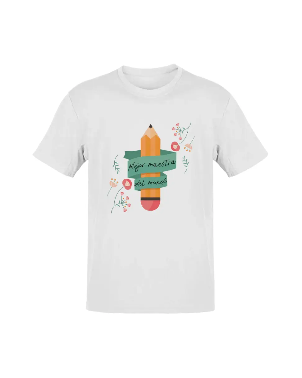 Camiseta Mejor Maestra Del Mundo