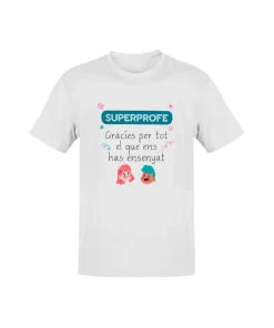 Camiseta Superprofe Gràcies