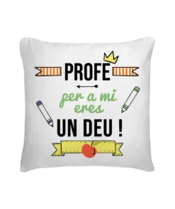 Cojín Profe Per A Mi Eres Un Deu