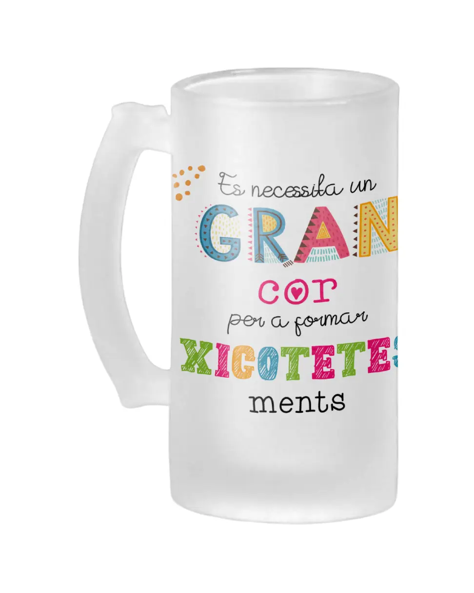 Jarra Cerveza Profe Es Necessita