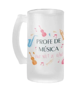 Jarra Cerveza Profe De Música