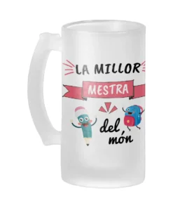 Jarra Cerveza Profe La Millor Mestra Del Món