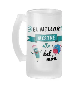 Jarra Cerveza Profe El Millor Mestre