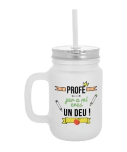 Jarra Pajita Profe Per A Mi Eres Un Deu