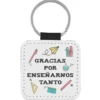 Llavero Profe Gracias Por Enseñarnos