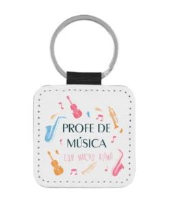 Llavero Profe De Música Con Mucho Ritmo