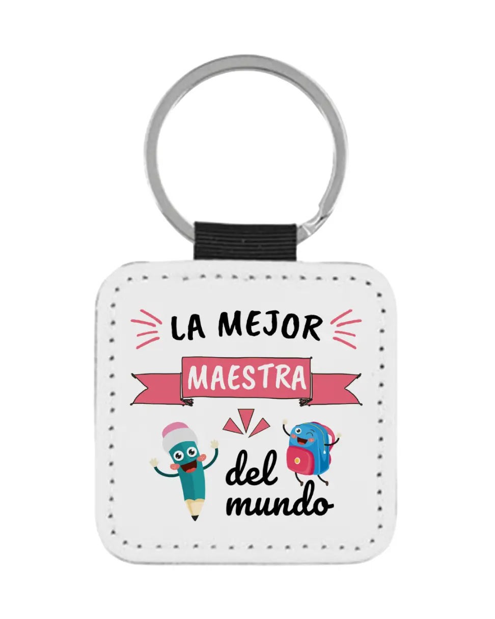 Llavero Profe La Mejor Maestra