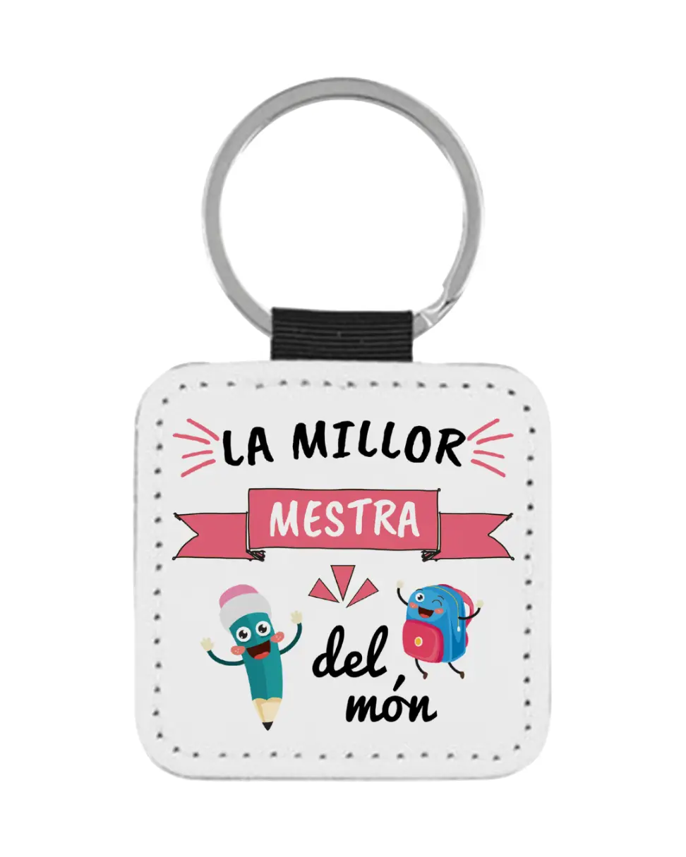Llavero Profe La Millor Mestra