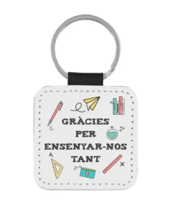 Llavero Profe Gràcies Per Ensenyar-nos