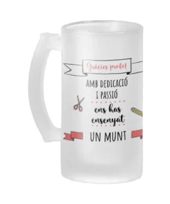 Jarra Cerveza Gràcies Profe