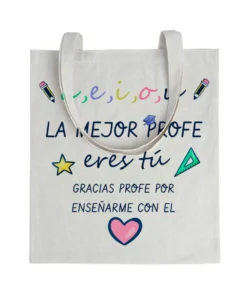 Tote bag La Mejor Profe Eres Tú