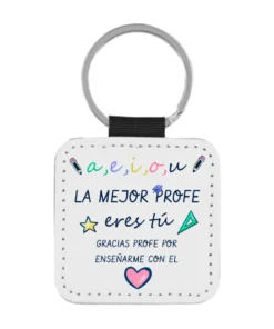 Llavero La Mejor Profe Eres Tú