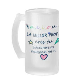 Jarra Cerveza La Millor Profe Eres Tú