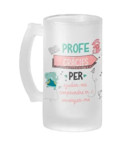 Jarra Cerveza Gràcies Per Ajudar-me
