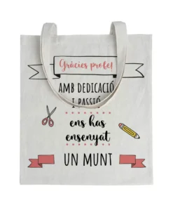 Tote bag Gràcies Profe