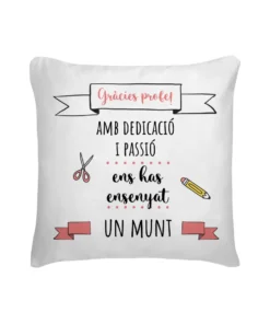 Cojín Gràcies Profe