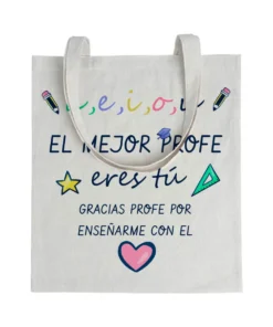 Tote bag El Mejor Profe Eres Tú