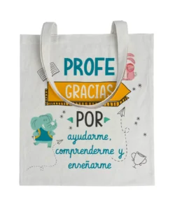 Tote bag Profe, Gracias Por Ayudarme