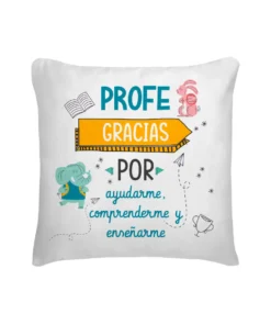 Cojín Profe Gracias Por Ayudarme