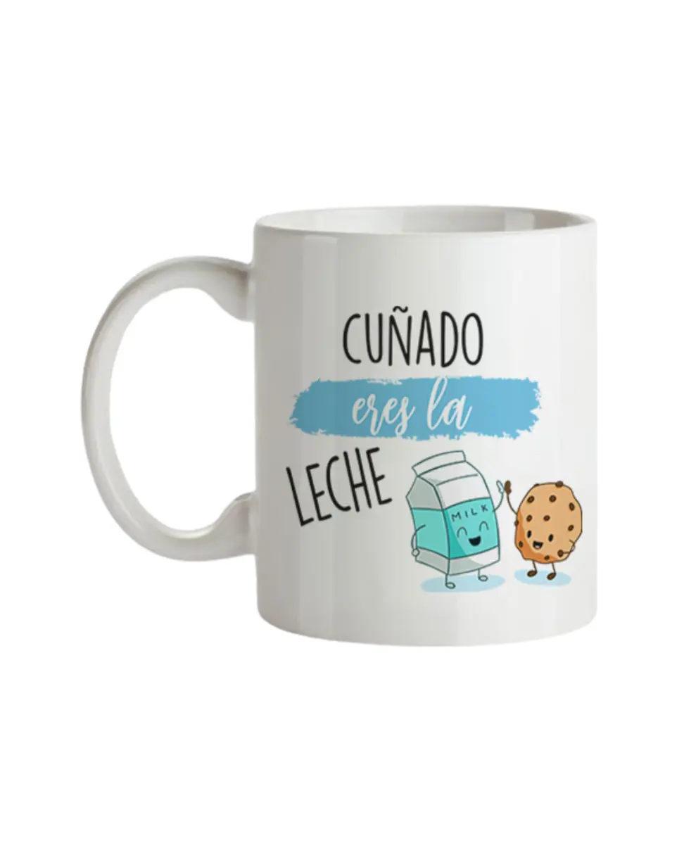 Taza Cuñado Eres La Leche