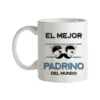 Taza Para El Mejor Padrino Del Mundo Gafas