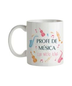 Taza Profe De Música Con Mucho Ritmo