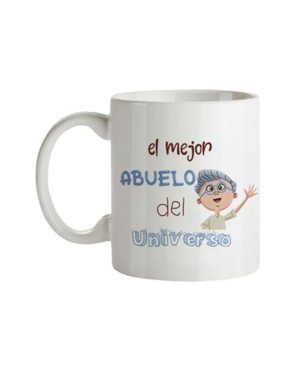 Taza El Mejor Abuelo Del Universo