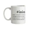 Taza Hastag Iaio