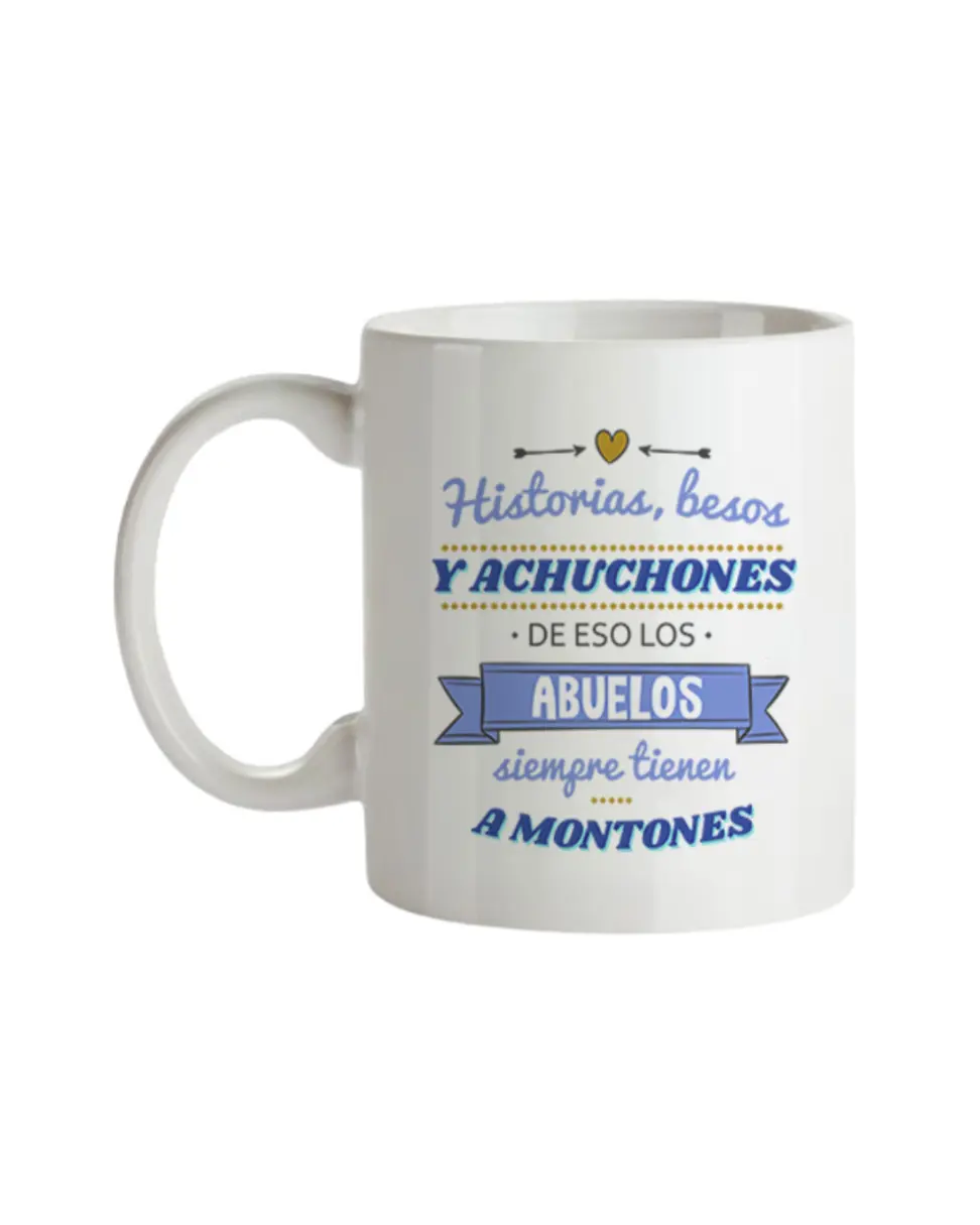 Taza Historias Besos y Achuchones
