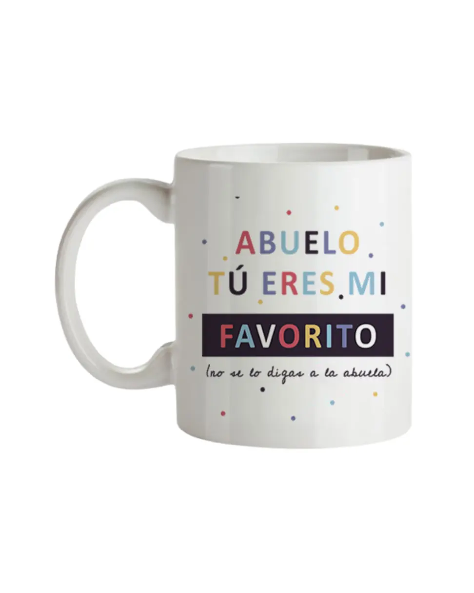 Taza Abuelo Tú Eres Mi Favorito
