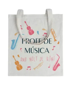 Tote bag Profe De Música Amb Molt De Ritme