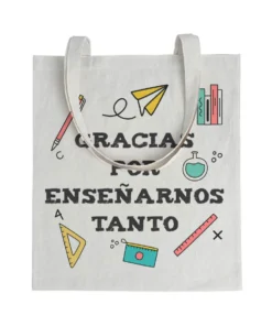 Tote bag Profe Gracias Por Enseñarnos Tanto