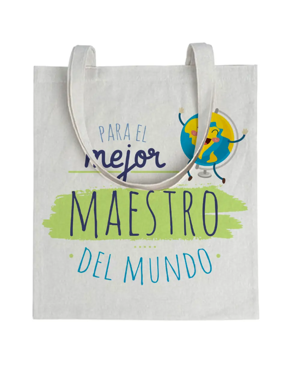 Tote bag Profe Para El Mejor Maestro Del Mundo
