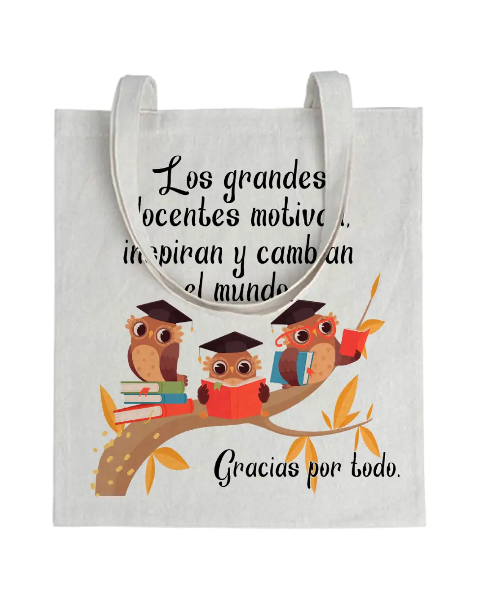 Tote bag Profe Los Grandes Docentes