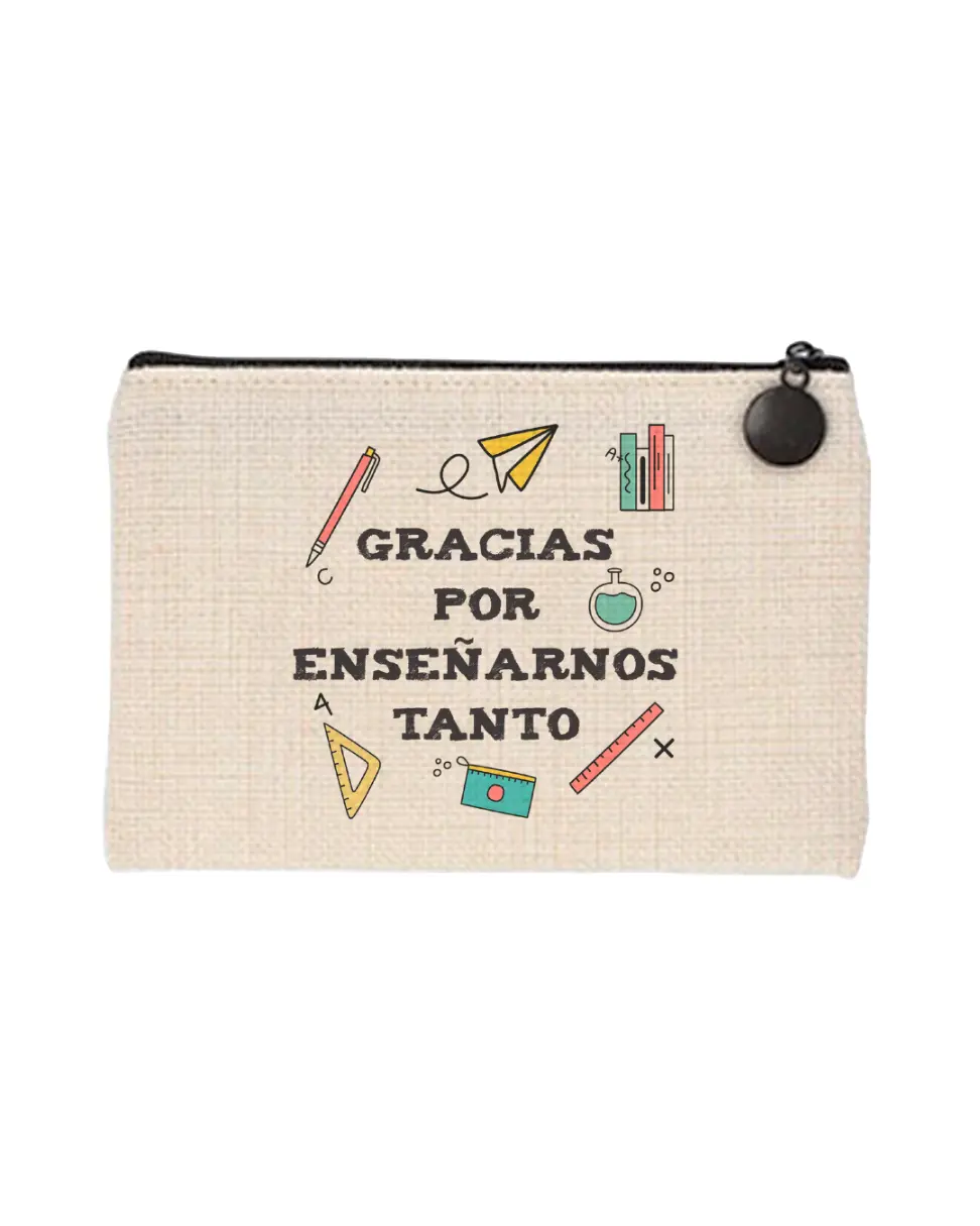 Monedero Gracias Por Enseñarnos Tanto